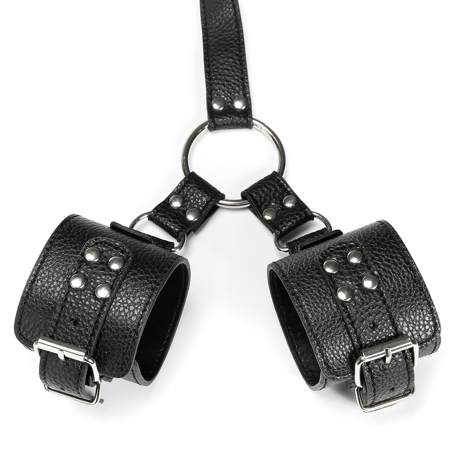 Greenpinecone® Bondage Handfesseln Handcuffs mit SM Halsband Sex-Spielzeug für Anfänger
