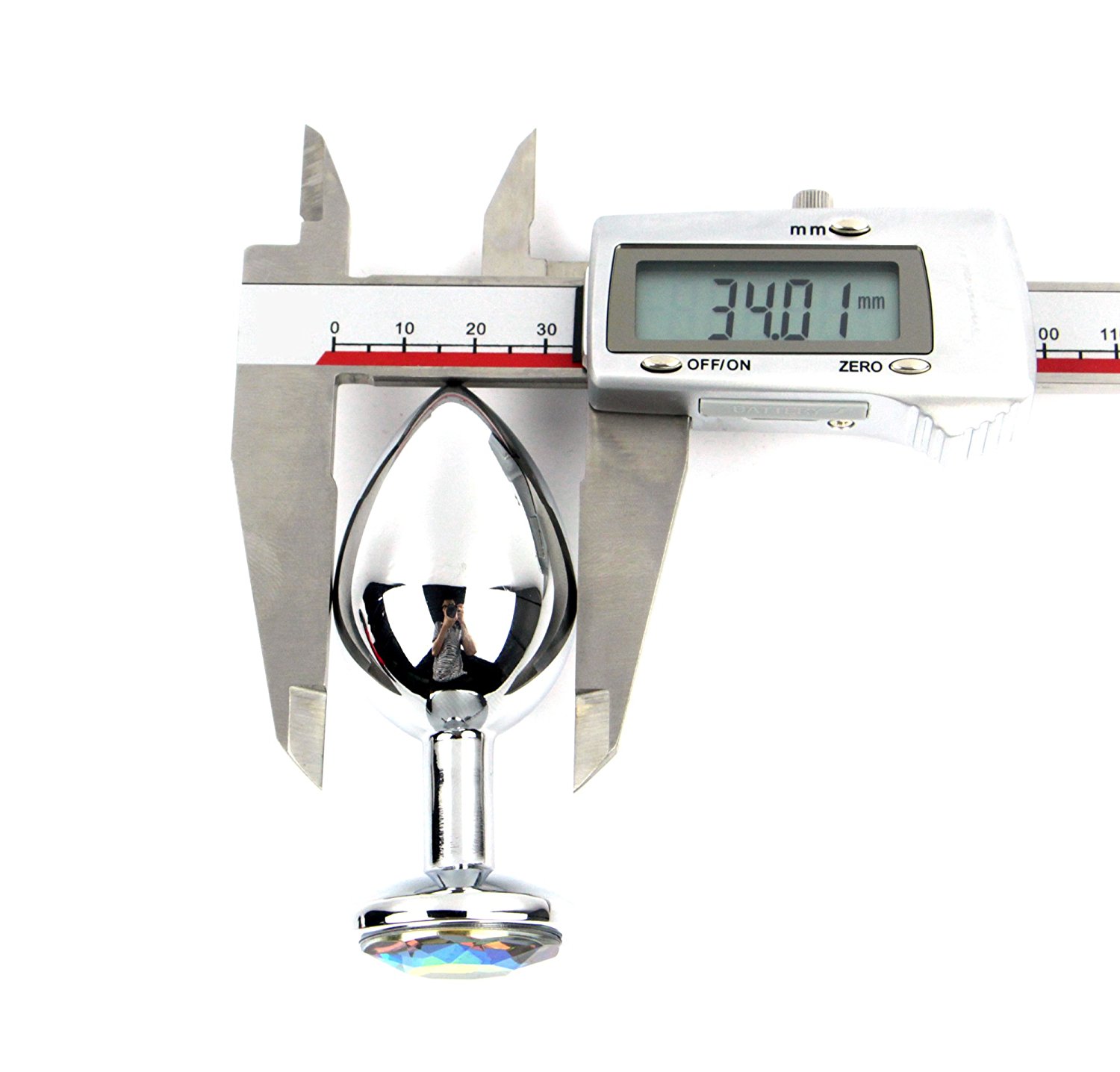 Greenpinecone® 34MM Fetisch Bondage Sex Spielzeug Schmuck Anal Butt Plug Anal Buttplug Hook