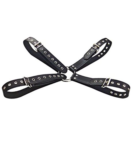 Männer Herren Bondage Fetisch Leder Arm Brust Harness Harnais Gay Leather Cuir Einstellbar