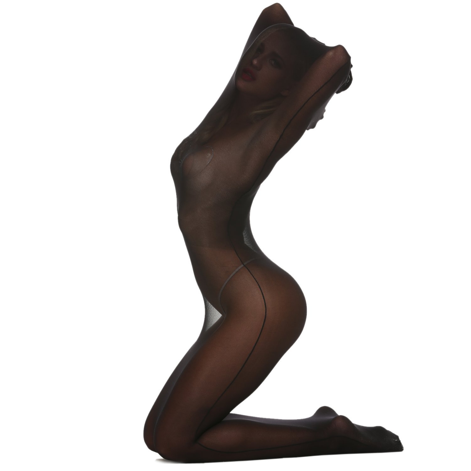 Greenpinecone® Sexy Erotik durchsichtig transparent Reizwäsche Damen Dessous Bodystocking