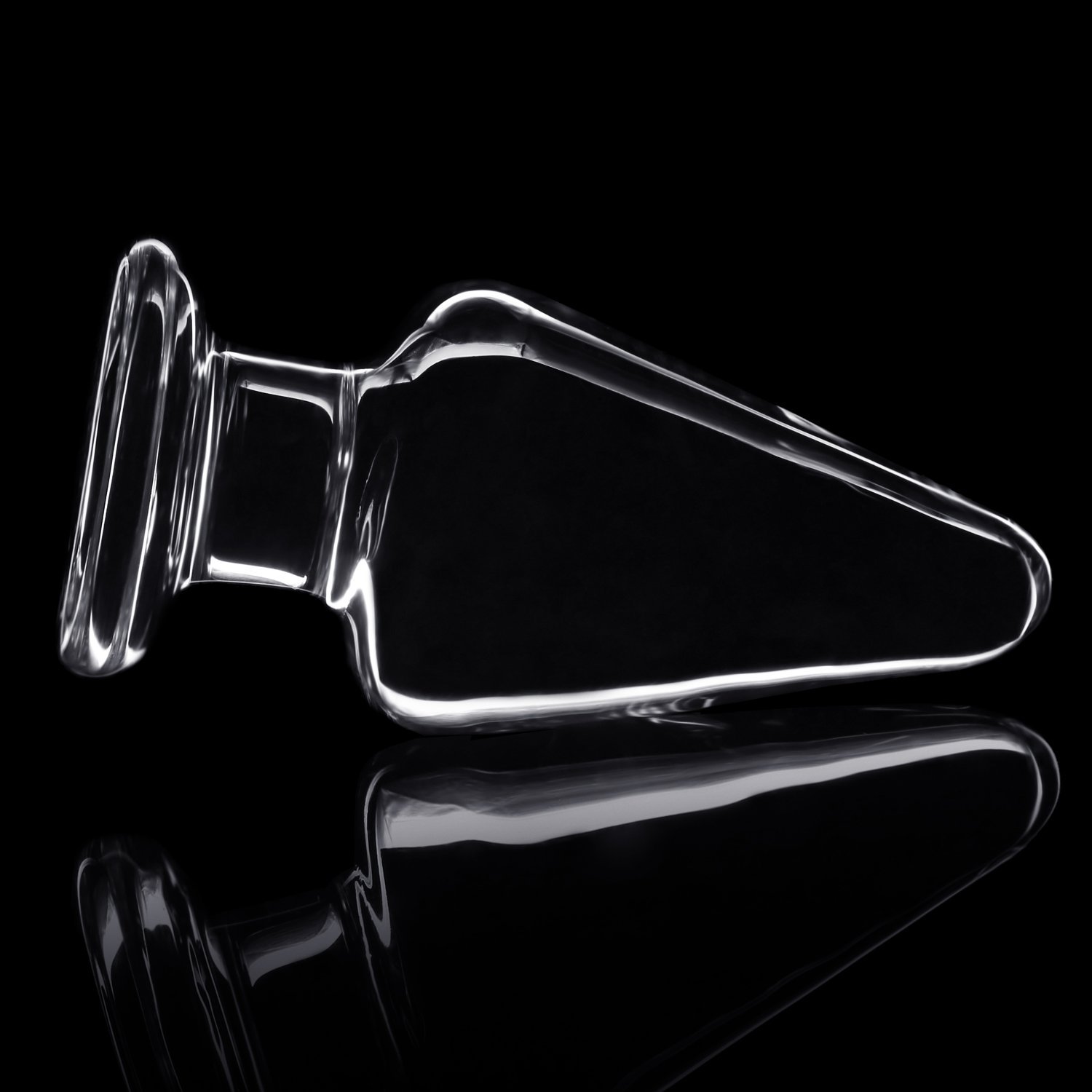 Greenpinecone® Glas Dildo Klar Kristall Buttplug