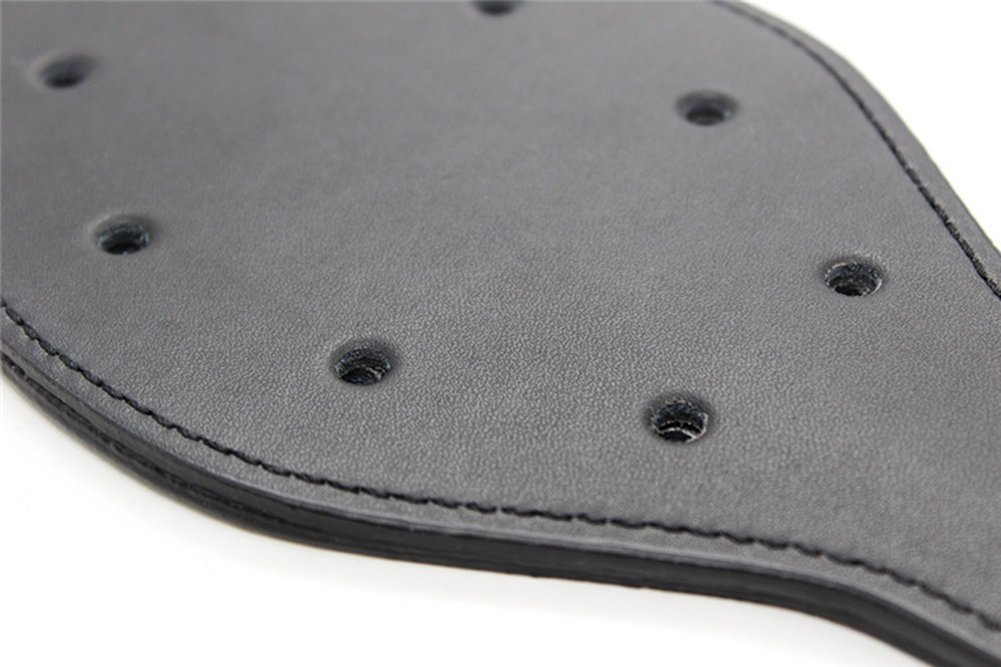 Bondage Erotische Herzform Peitsche Leder Rivet Hand Spanking Paddle Paddel für