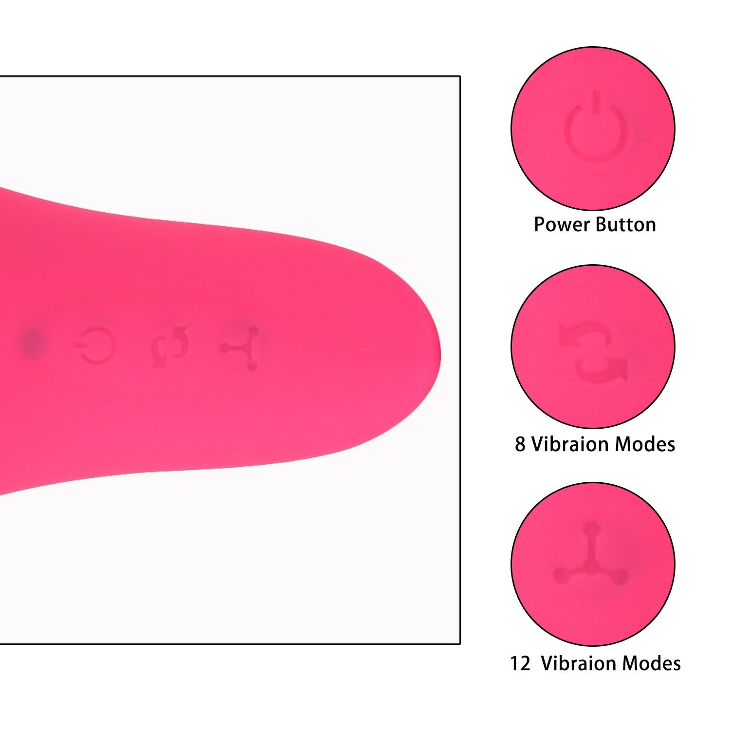 LEVETT® Deluxe Silikon G-Punkt Vibrator mit Klitorisstimulator und Schamlippen Stimulation