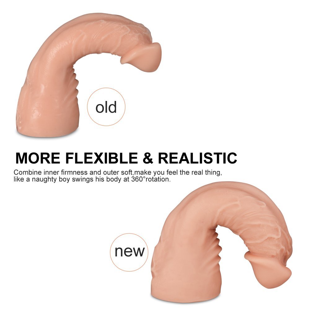 Utimi Strap On Umschnall Dildos Lesbians Masturbator Sexspielzeugset mit 2 Silikon Dildos