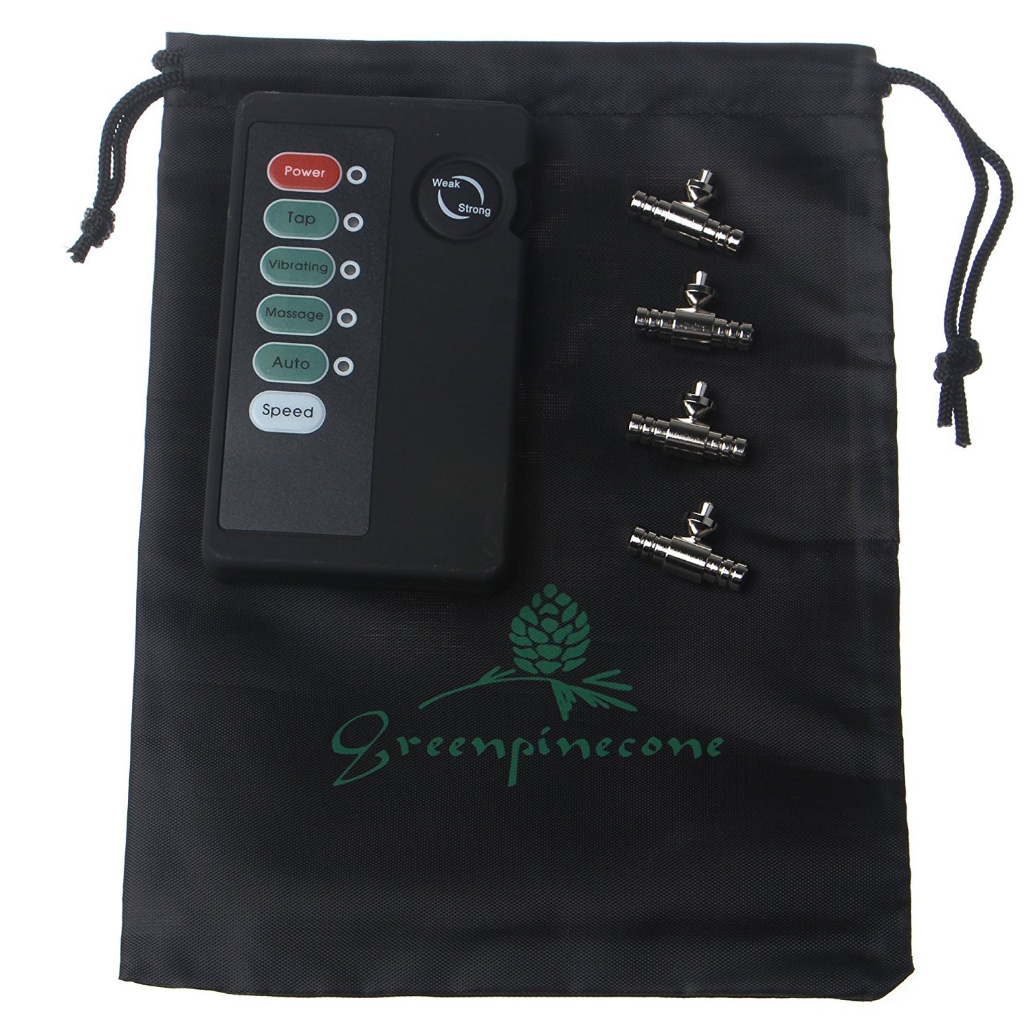 Greenpinecone® Luxus Elektro-Penisr Cockring Sex-Spielzeug für Männer