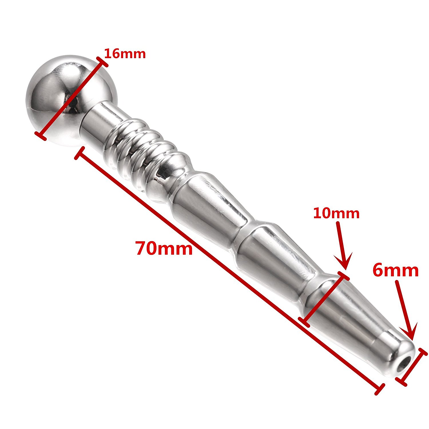 Greenpinecone Ø 10mm Dick Penis Plug Baldo Penis-Plug Dilator Penisplug Prinzenzepter Urin Bohrung