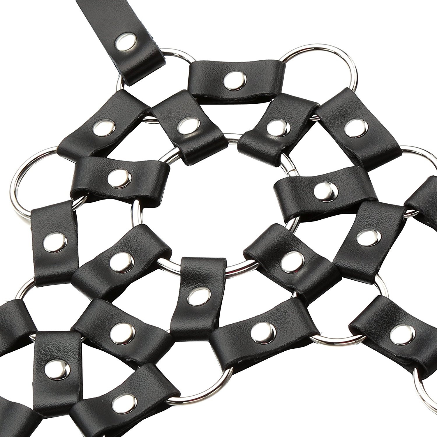 Damen Lingerie Unterwäsche Echtes Leder Fetisch Köper BH Träger Teddy Lingerie Dessous