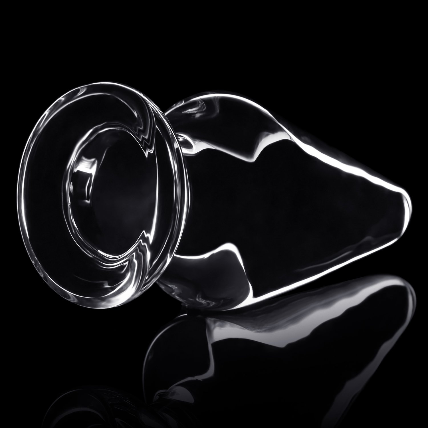 Greenpinecone® Glas Dildo Klar Kristall Buttplug