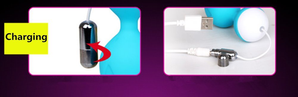 Deluxe Silikon Doppelfunktion ben wa Ball Smart-Ball Bullet Vibrator Ei Vibroei mit 10 Funktionen