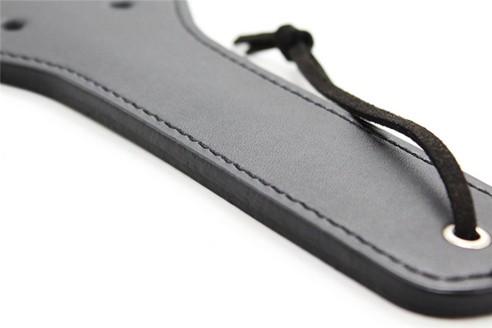 Bondage Erotische Herzform Peitsche Leder Rivet Hand Spanking Paddle Paddel für