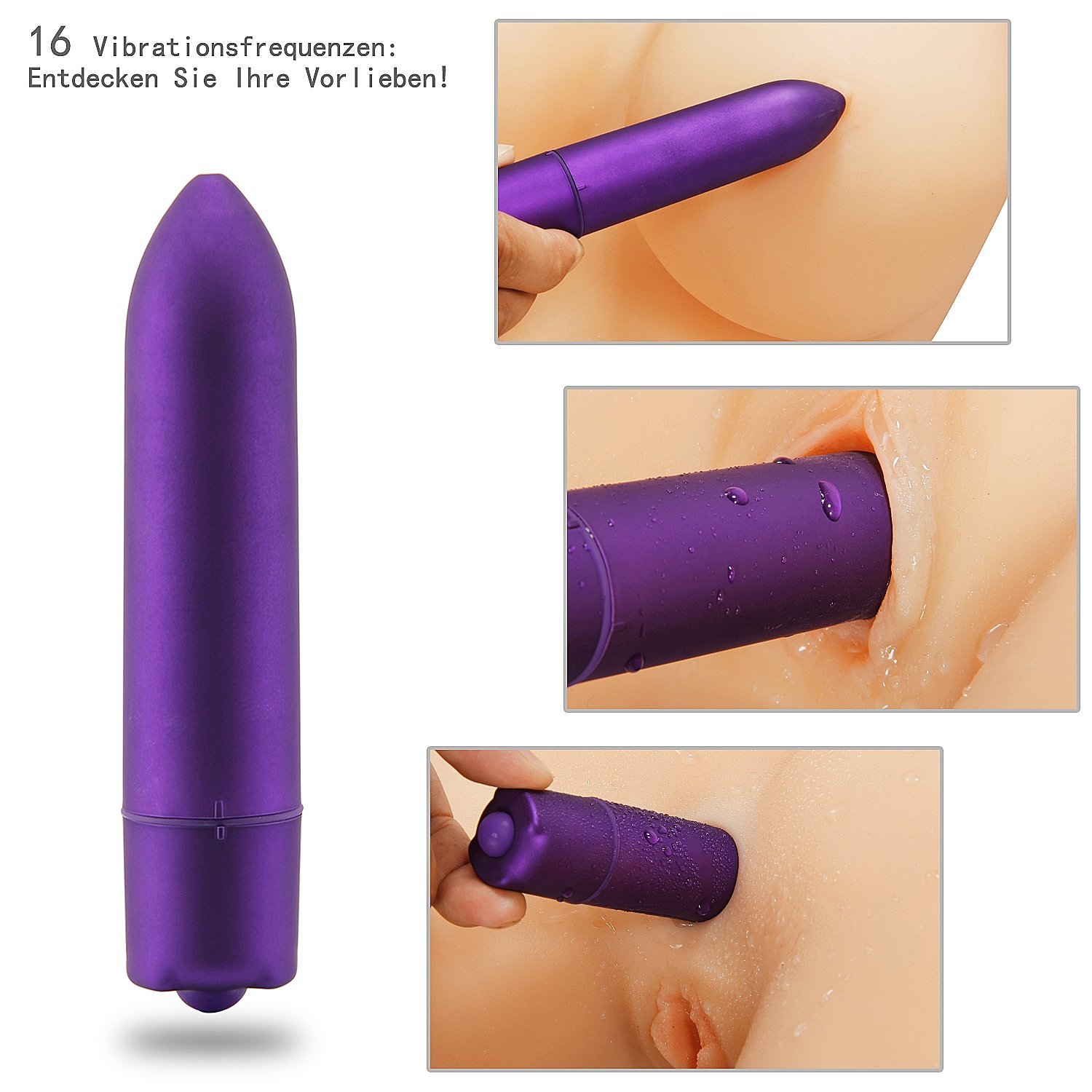 Greenpinecone 12cm Wasserdicht Bullet Vibrator(16 Stimulation-vibratoren für sie