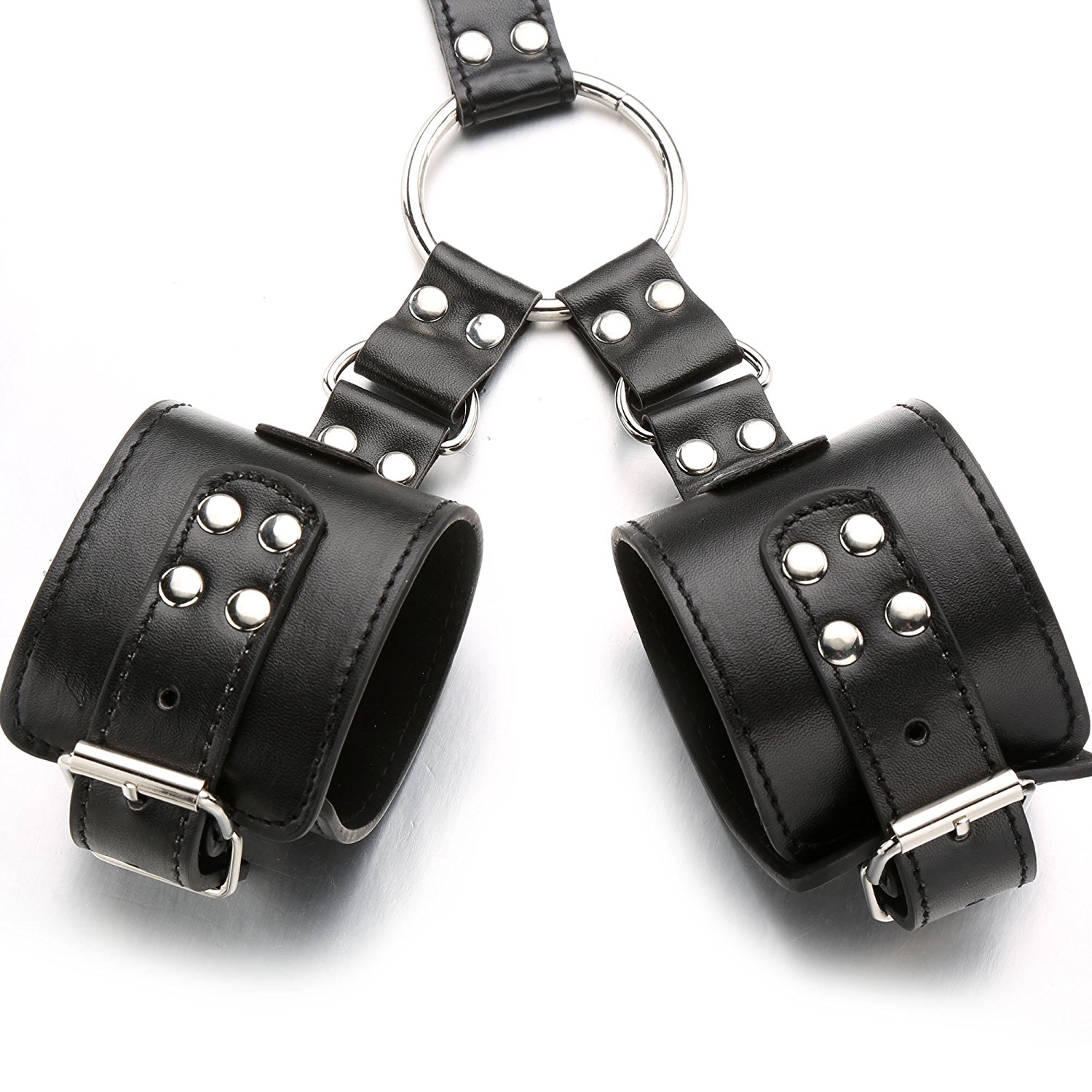 Greenpinecone® Bondage Handfesseln Handcuffs mit SM Halsband Sex-Spielzeug für