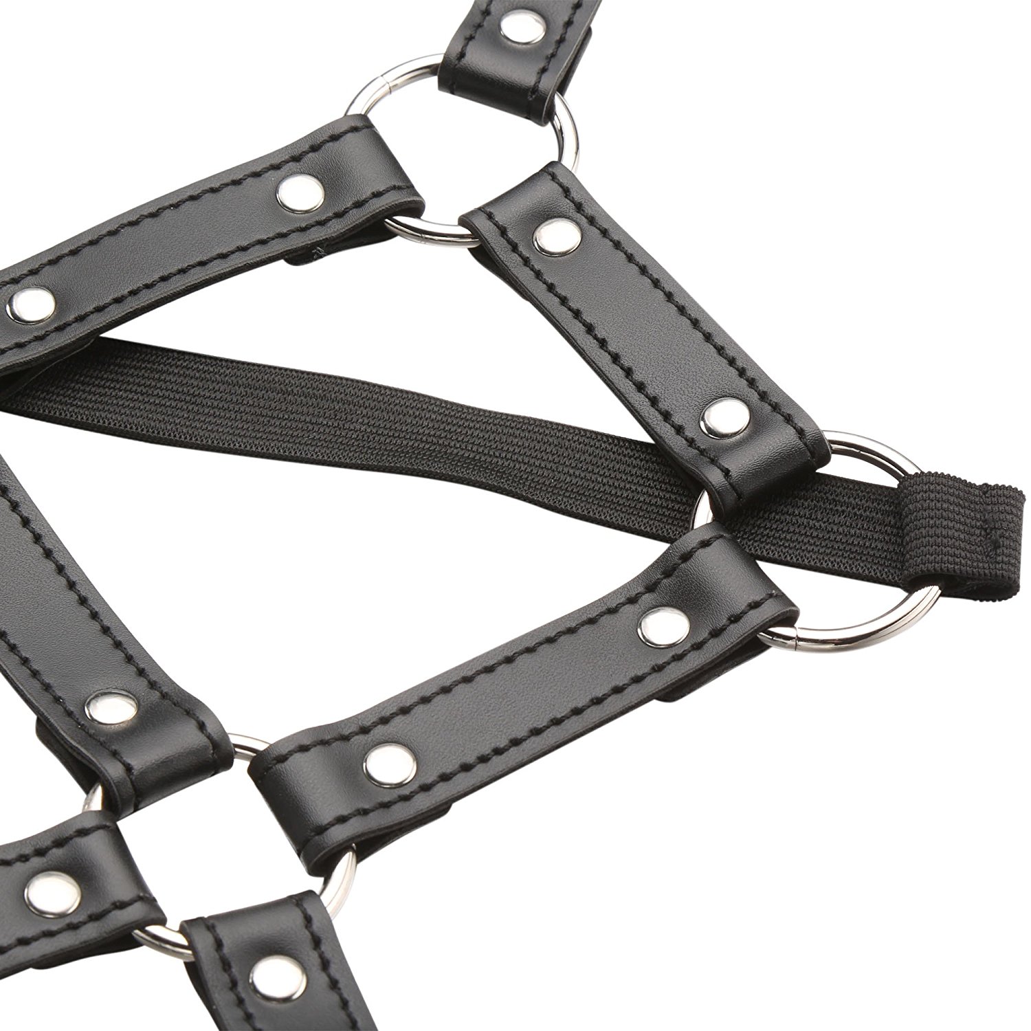 Damen Fetish Bondage Ouvert Körperharness Geschirr Kostüm Overall Teddy Lingerie Dessous SM