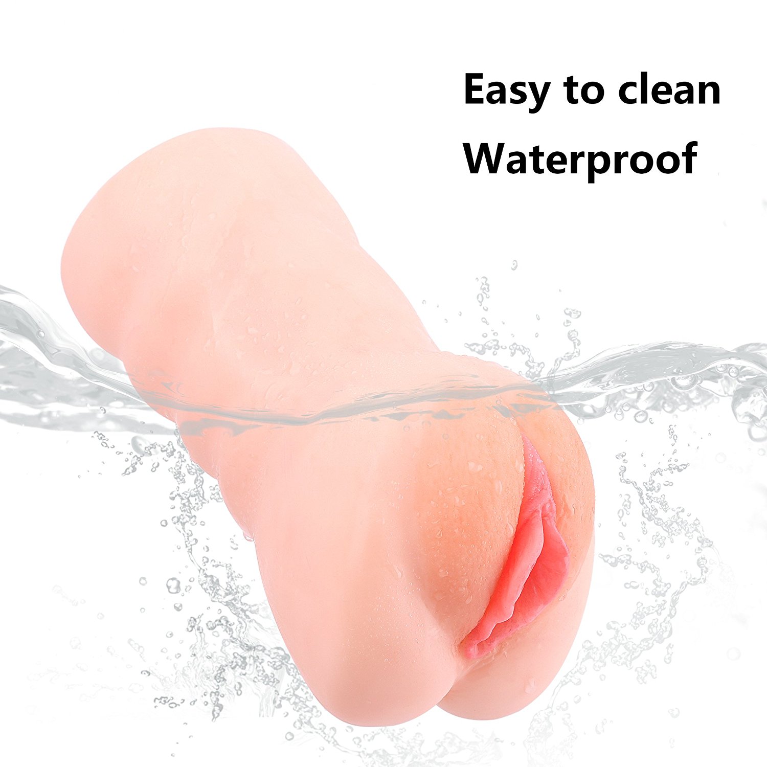 Greenpinecone Erotik Realistische Vagina Taschenmuschi mit echter Vulva und Klitoris , 100%