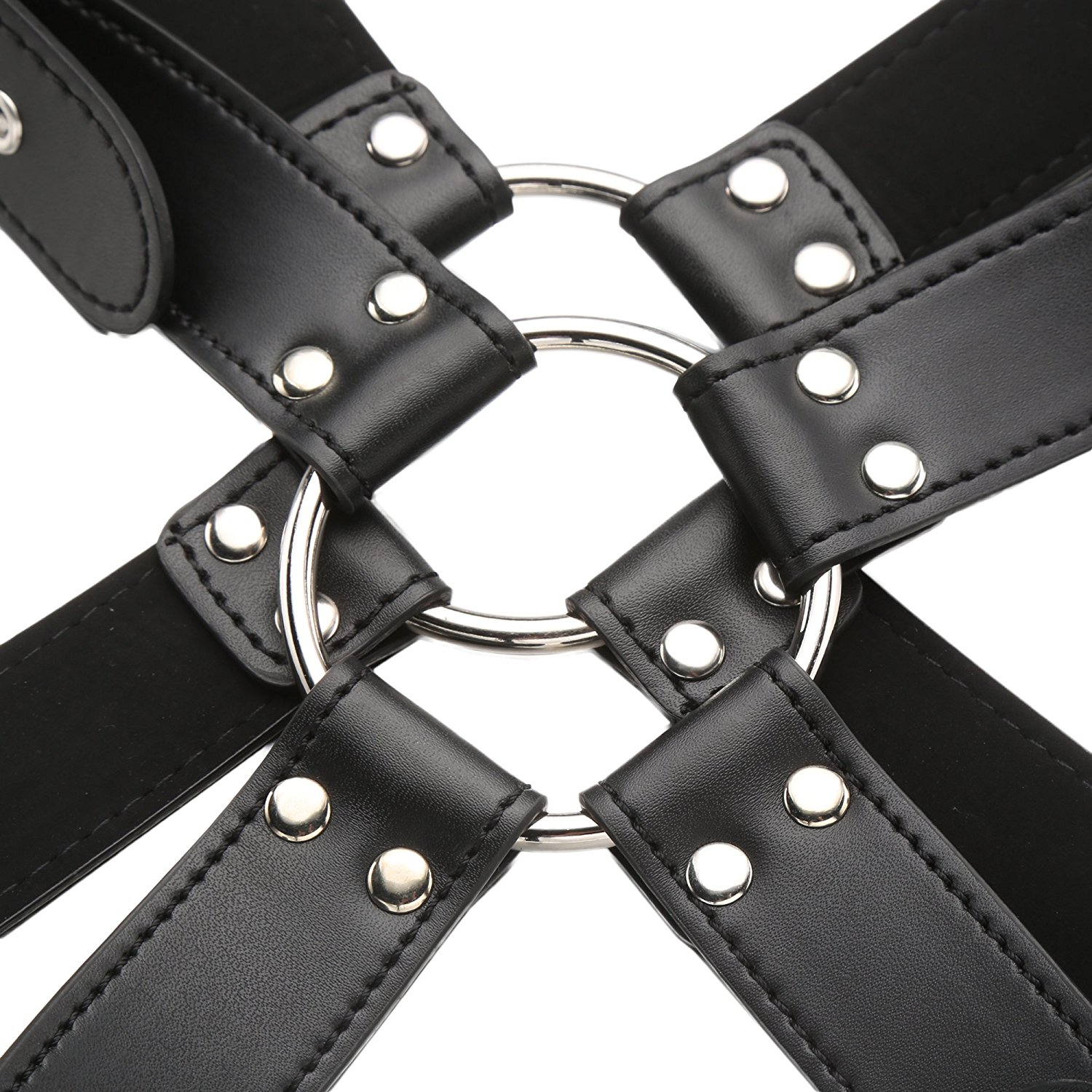Männer Herren Bondage Fetisch Leder Arm Brust Harness Harnais Gay Leather Cuir Einstellbar