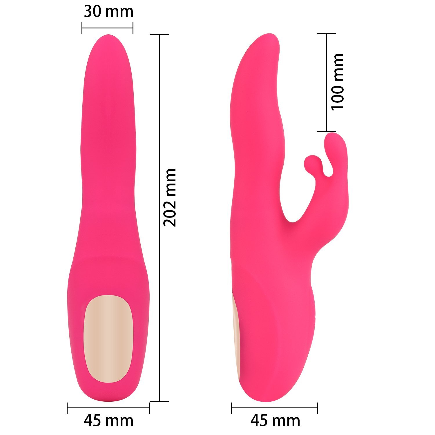 Neu!! Flexibler Zungen Vibrator mit 360 Grad Drehbaren Super G Punktmassagerät