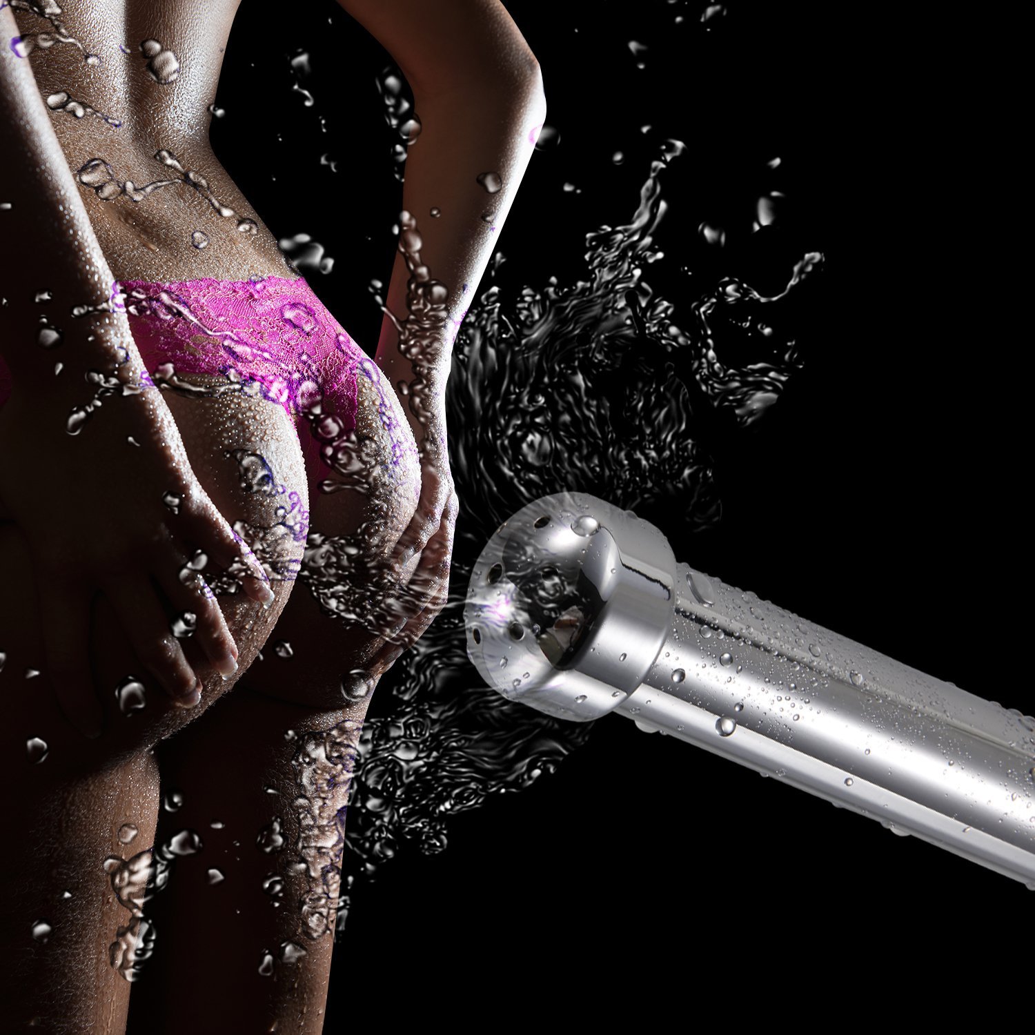 Greenpinecone® Anal & Vaginal Dusche Mit 3 Stück Enema Nozzle Tip,Klistierspritze Für