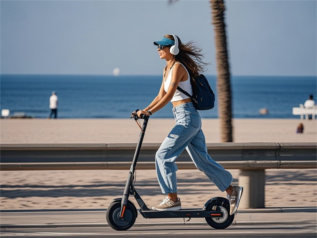 Cycling outside  the city
