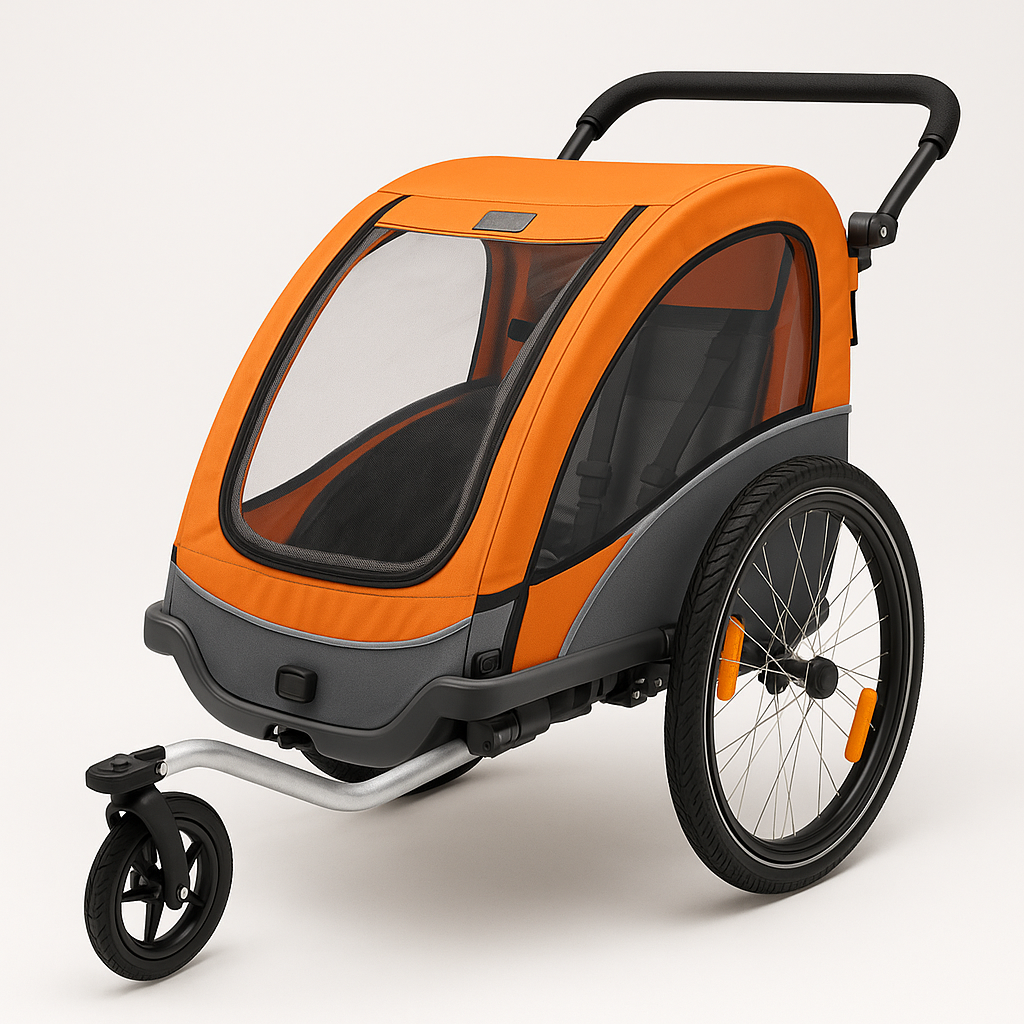Multifunctional children's bicycle trailer(child cabin trailer)