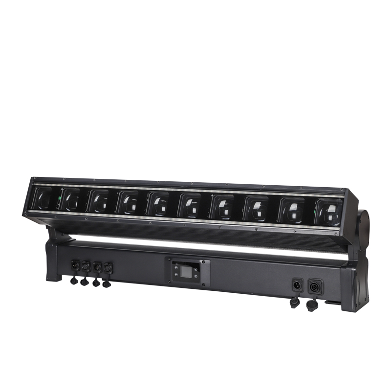 IP65 10x60W Zoom Pixel Beam Bar Moving Head Light with RGBW Backlight for DJ KTV Nightclubs