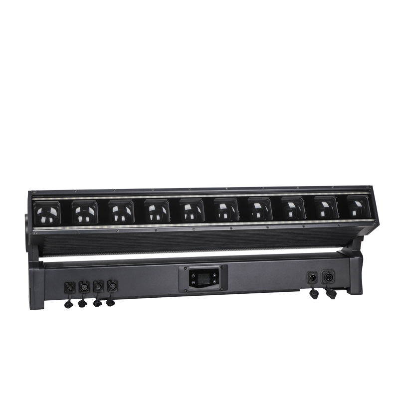 IP65 10x60W Zoom Pixel Beam Bar Moving Head Light with RGBW Backlight for DJ KTV Nightclubs