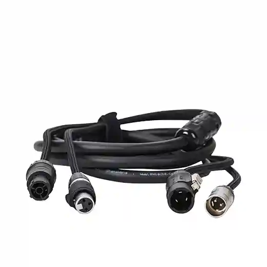 5m IP65 Waterproof DMX & Power Hybrid Cable – Seetronic True1 + 3-Pin XLR Connectors, Copper Core