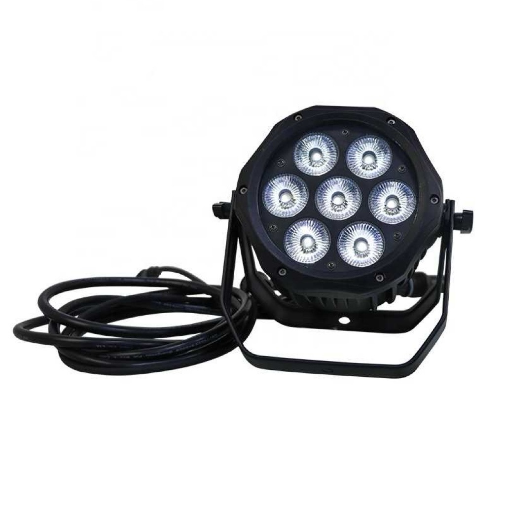 P-11 Factory Price Outdoor IP65 Waterproof DMX 7x10w Rgbw 4in1 Par Can 64 Led Par Light Stage Lights