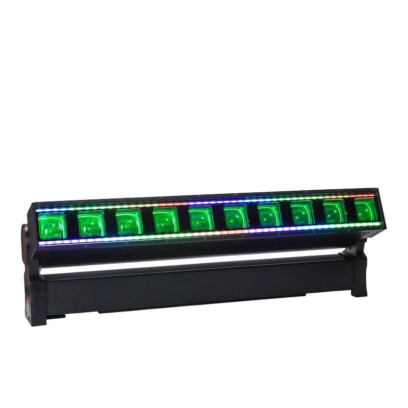 IP65 10x60W Zoom Pixel Beam Bar Moving Head Light with RGBW Backlight for DJ KTV Nightclubs