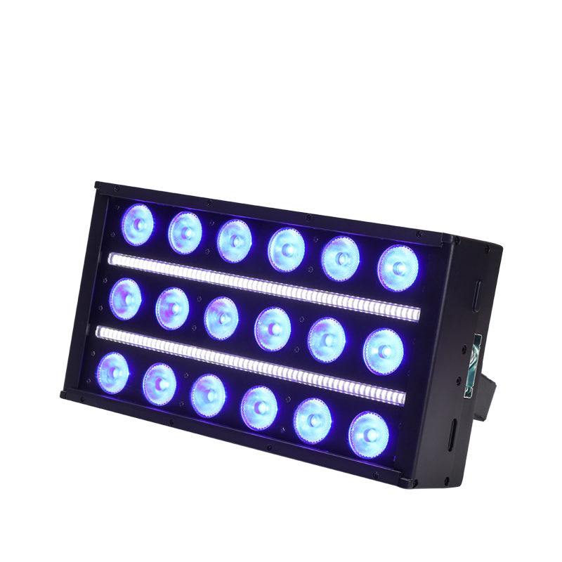 Outdoor Wifi APP 18x20w RGBWA UV 6in1 Wireless Battery Uplight LED Par City Color Light