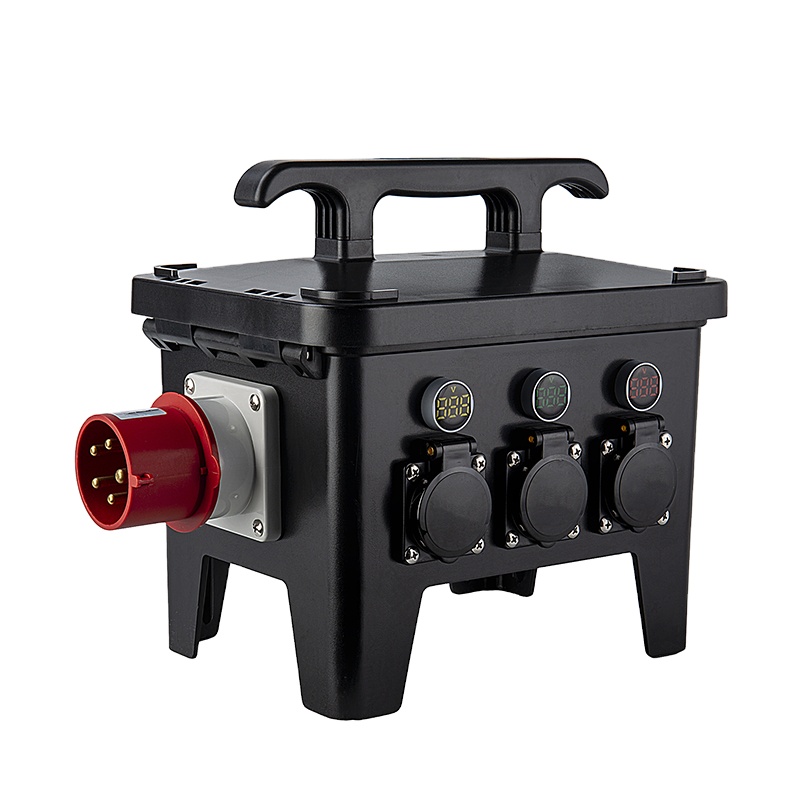 DJ Disco 6 Road 16A Waterproof Output Power Distributor in Table Shape