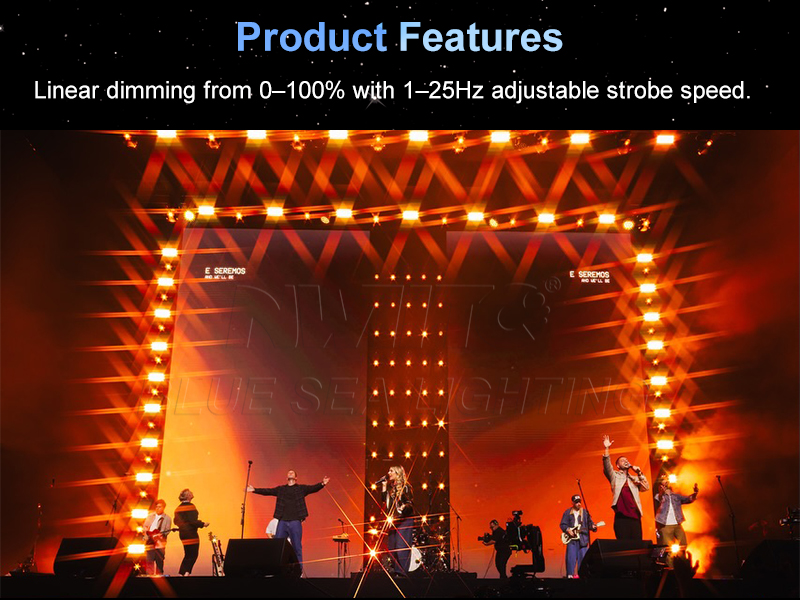 300W outdoor zoom COB LED par light for architectural lighting