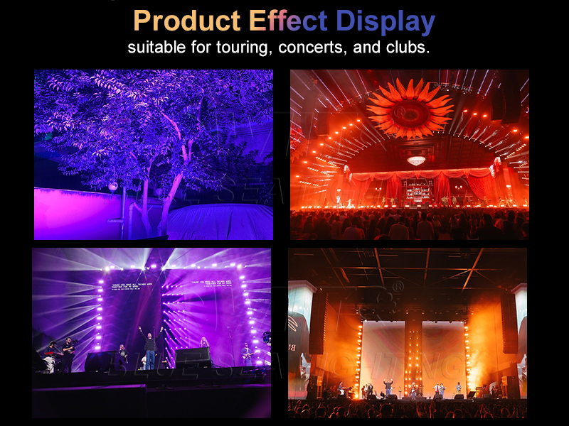 DMX512 controlled waterproof COB LED par light