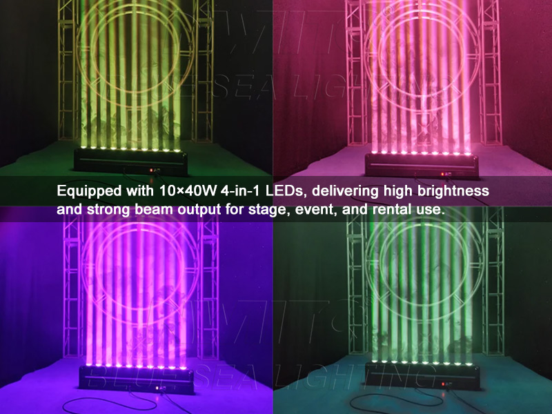 10x40W LED Pixel Beam Moving Head Light