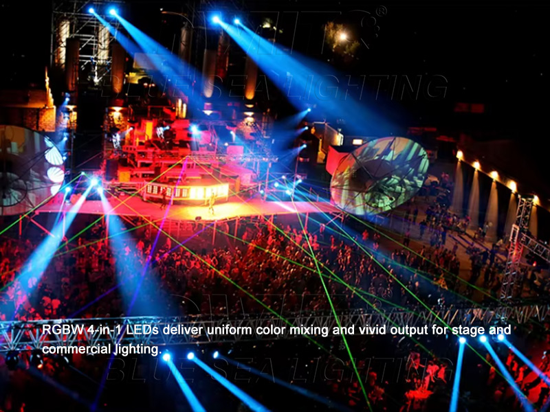 Professional 10x40W RGBW Moving Head Light