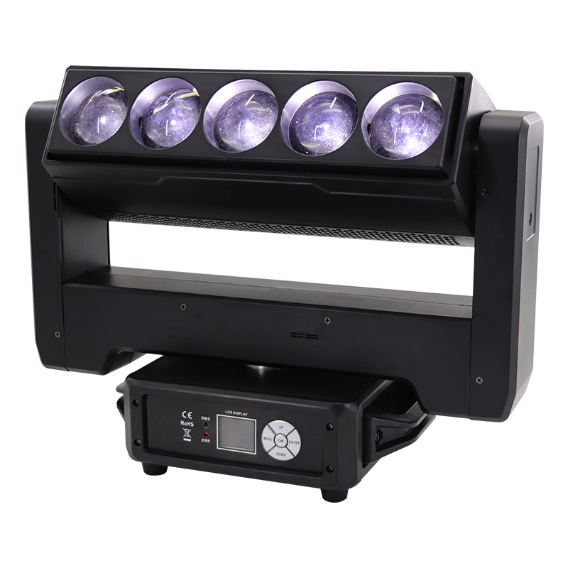 5x60W RGBW Pixel Beam Moving Head Light with Strobe