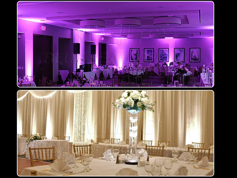 Event stage wash battery flat PAR light