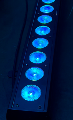 RGBWA UV pixel LED wall washer architectural lighting