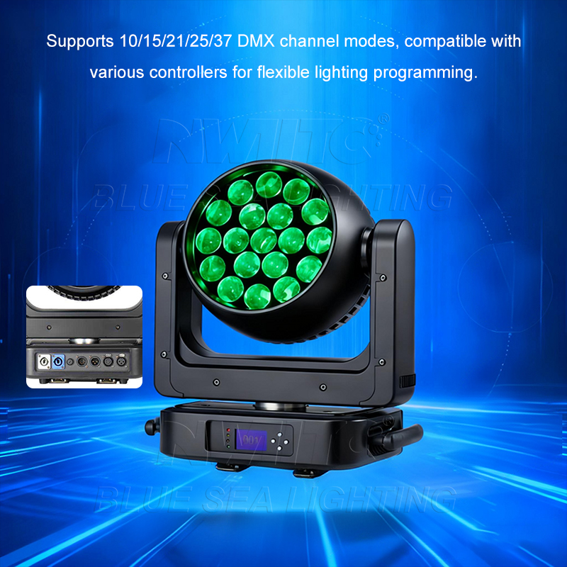 Stage and Architectural Wash Light with Zoom Effect