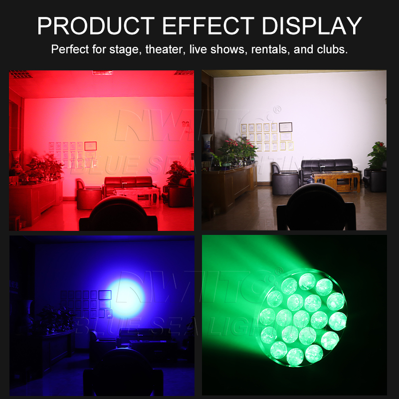 500W LED Stage Wash Light for Concert and Party