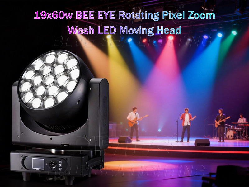 19x60W Bee Eye moving head light