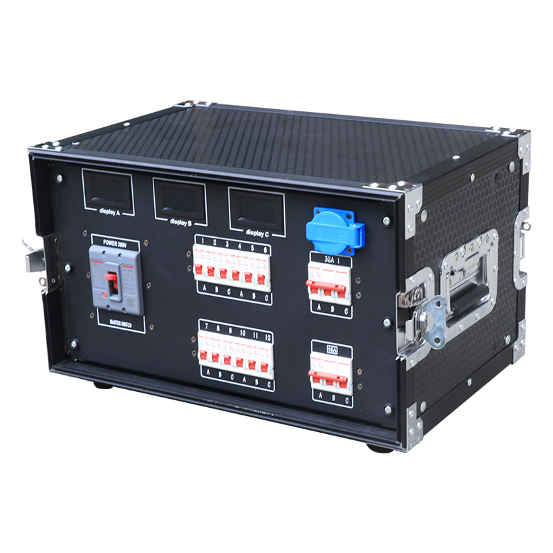 32A 5Pin + 16A  5Pin Output 32A 3Pin Industrial Plug (IP44) Input Power Distributor