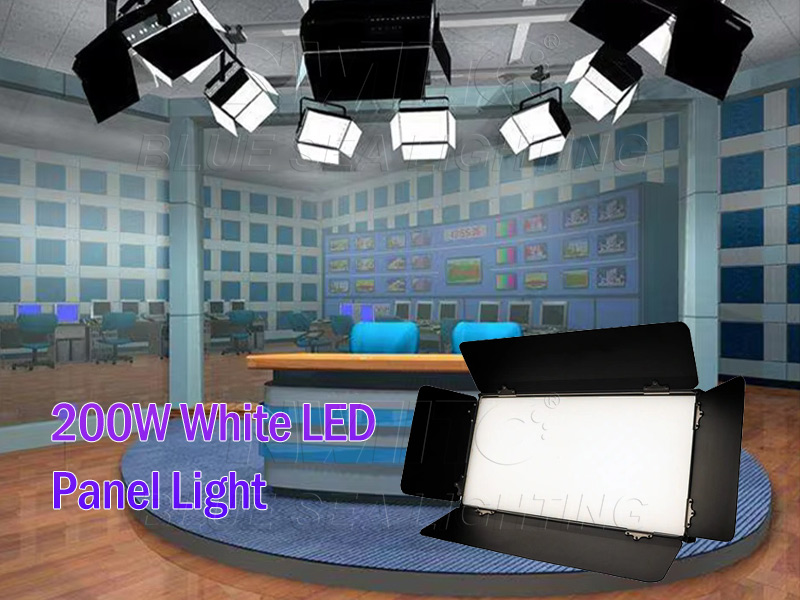 200W White LED Panel Light for Studio Lighting