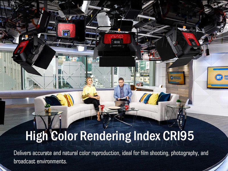 DMX512 Controlled 200W White LED Panel Light