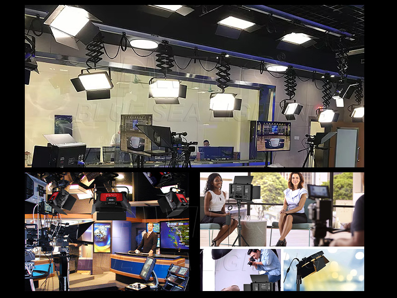 Indoor Photography 200W White LED Panel Light Soft Output