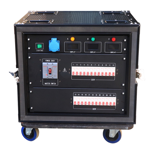 24 Road 16A CEE Industrial Output 63A 5PIN Input & Output Power Distributor