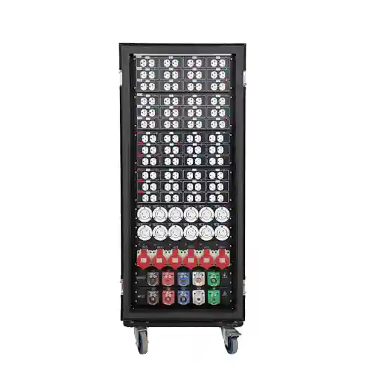 24chs Edsion 110V + 24chs Edsion 220V + 12chs L6-30 + 6chs 32A 4Pin Output Power Distribution