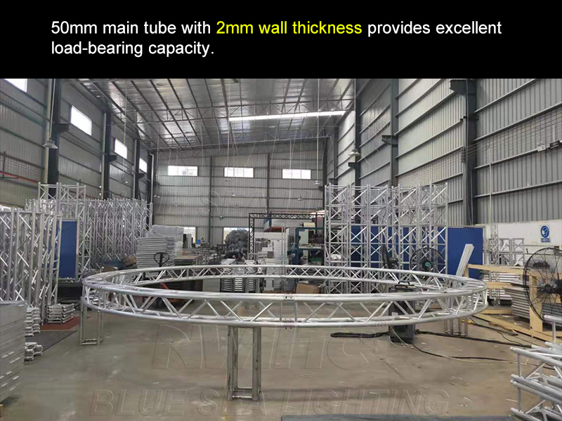 290mm aluminum stage truss 6082-T6 material