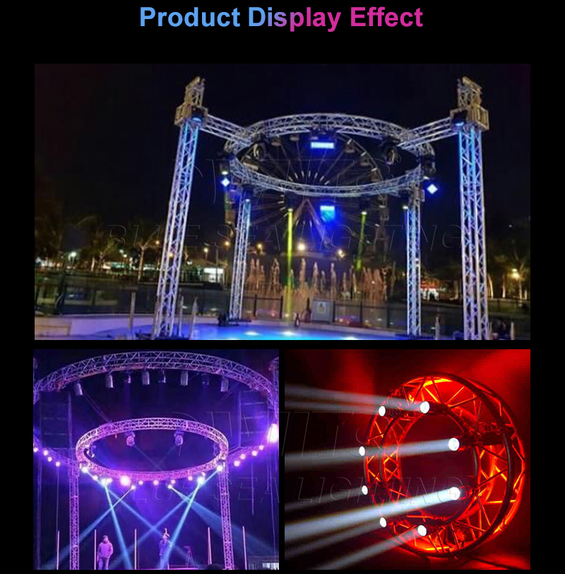 lightweight 290mm aluminum alloy circle truss