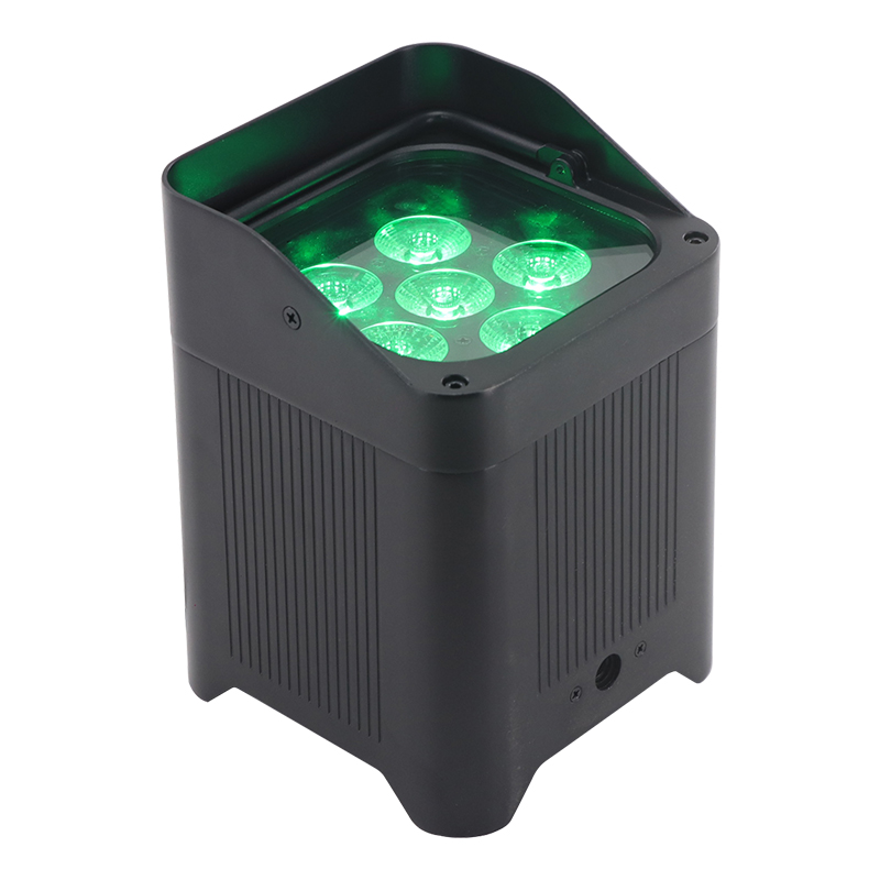 6x18W RGBWA UV 6in1 Battery Wireless LED Par Light – DMX Control for Party, DJ, KTV & Nightclub Stage Lighting