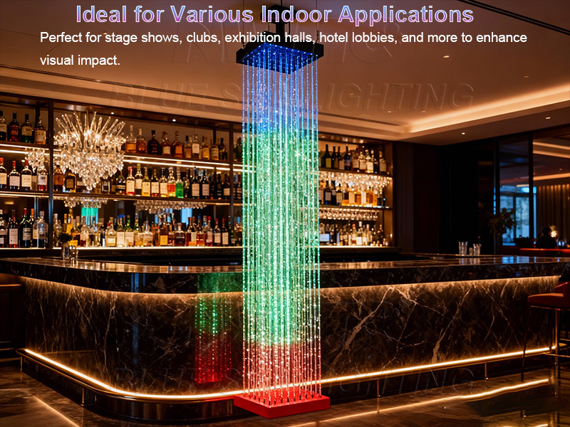 Blue Sea Lighting 3D Crystal Curtain Light